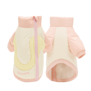 Touchdog它它狗狗羽绒服两脚冬装宠物小狗猫咪保暖防寒衣服冬泰迪