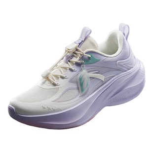 安踏儿童2026新款女童叶子轻盈跑鞋日常运动跑步综训体训鞋童鞋