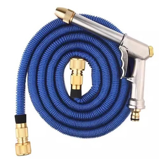 高压喷头洗车水枪家用水龙头伸缩水管软管防爆强力冲洗地车用工具