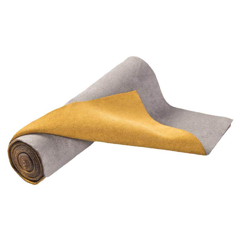 麂皮绒双面防水茶席棉麻布艺禅意桌旗
