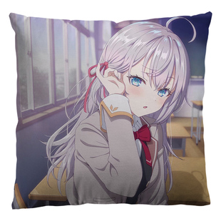 不时轻声地以俄语遮羞的邻座艾莉同学周边抱枕周防有希动漫玩偶