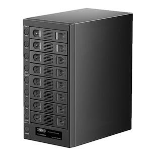 优越者硬盘柜8盘位硬盘扩展阵列柜USB4高速机械固态多盘位存储柜