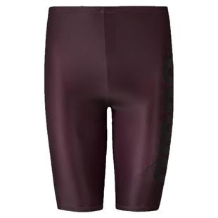 arena阿瑞娜男士健身舒适运动弹力高抗氯下装及膝泳裤男士泳裤