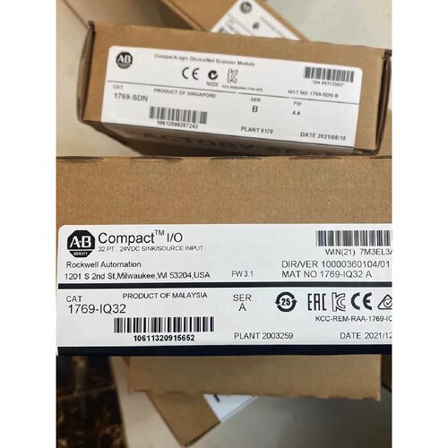 议价1769-IQ32 CompactLogix3224VDC D/I PLC输入AB罗克韦尔 1769