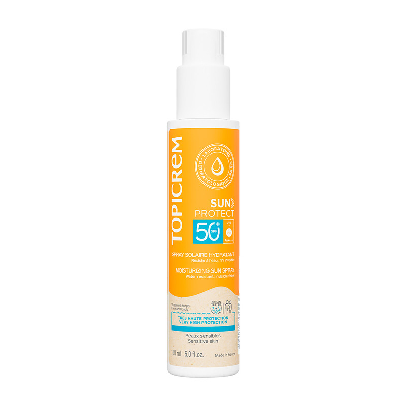 Topicrem特碧润保湿防晒乳女SPF50+隔离霜敏感肌户外通勤防紫外线