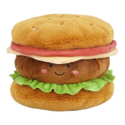 monami萌趣汉堡乔毛绒玩偶