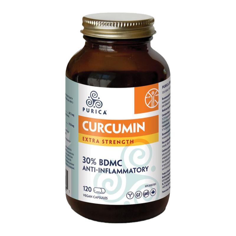 现货 加拿大 Purica Curcumin 30% BDMC 有机姜黄素 守护熬夜