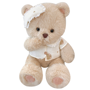 小熊玩偶战士公仔可爱毛绒玩具女孩睡觉抱枕娃娃送男朋友生日礼物