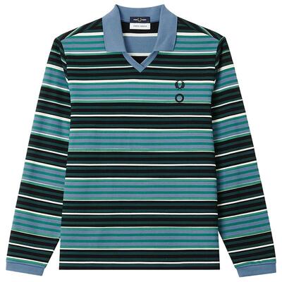 FREDPERRY翻领长袖polo衫