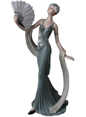 摆设复古欧式风美女生日礼物软装