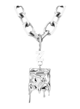 造赐项链zauce电镀白金hiphop