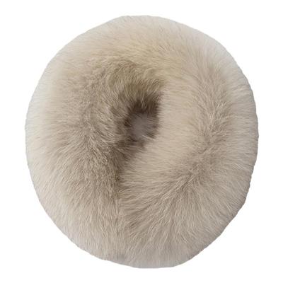 韩版吸扣狐狸毛围脖女秋冬保暖