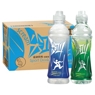 农夫山泉尖叫补充电解质饮料550ml*15瓶多肽型纤维型功能运动饮料