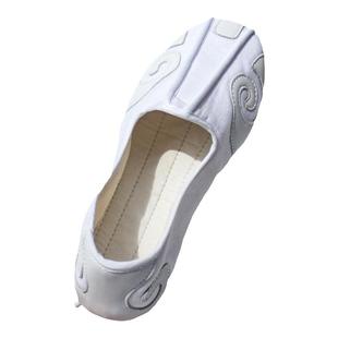 武当道士男修行居士复古千层底十方鞋武术练功太极打坐云勾布鞋女