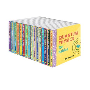 【自营】英文原版 幼儿工程院 Baby University General Relativity  纸板书 量子物理 广义相对论 进化论 低幼图解启蒙 STEM