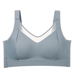 美思内衣大胸显小全罩杯收副乳无痕防走光文胸无钢圈防下垂胸罩