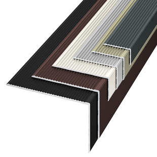 铝合金楼梯防滑条台阶护角条L型楼梯踏步收口条室外大理石封边条