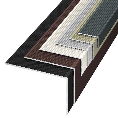 铝合金楼梯防滑条台阶护角条L型楼梯踏步收口条室外大理石封边条