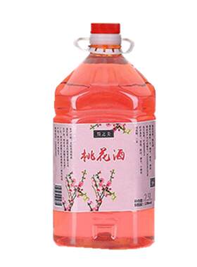 桃花醉贵州特产5斤桶装发酵果酒