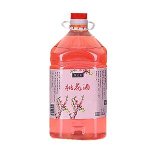 桃花醉贵州特产5斤桶装发酵果酒
