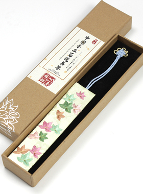 成都蜀绣手工刺绣书签文创纪念品