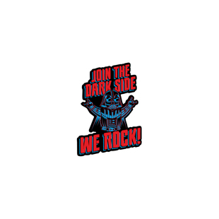 TLP反光车贴 星球大战黑武士加入黑暗面我们摇滚！墙贴玻璃行李箱