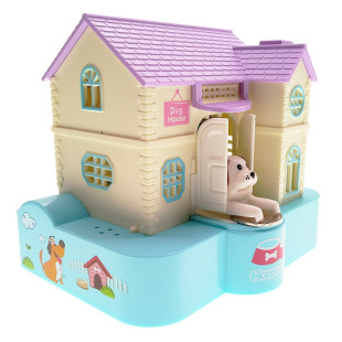 创意网红卡通儿童储蓄罐大号可爱别墅狗偷钱存钱罐男女生玩具礼物