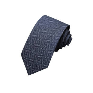 Goldlion/金利来进口色织质感光泽斜纹纹理休闲衬衫正装领带男