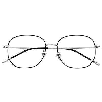 超轻纯钛近视眼镜可配度数防蓝光
