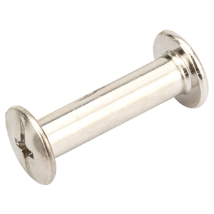 镀镍账本螺丝子母铆钉对锁螺丝螺母对接相册螺丝装订钉账本钉M5