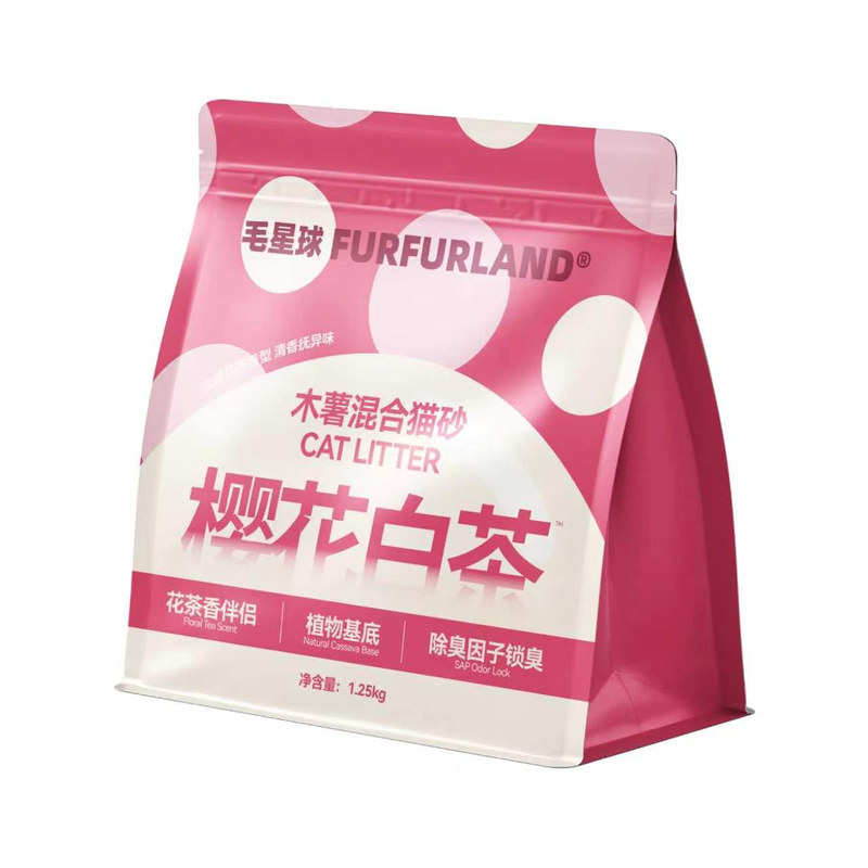 毛星球奶里奶气猫砂1.25kg