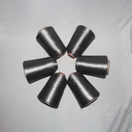 高温1300度不锈钢纤维缝纫线防火阻燃导电金属缝纫线定做