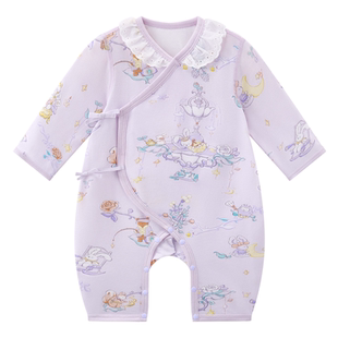 babycare纯棉爬服连体衣宝宝包屁衣新生儿外出婴儿衣服哈衣户外