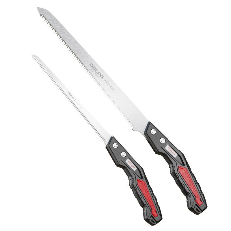 德力西手锯园林锯木工锯家用小型手持锯树神器特快伐木锯手工钢锯