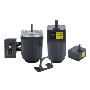 津邦电机15W调速减速电机220V/110V定速3IK15RGN-C光轴电机1350转