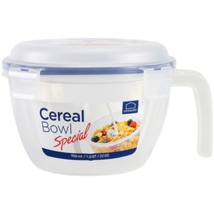 乐扣乐扣塑料保鲜盒泡面碗果汁牛奶杯水果沙拉碗燕麦杯可微波饭碗