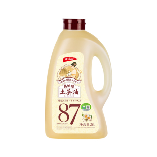 齐云仙5L有机高油酸土茶油正宗一级物理冷榨天然赣南山茶油旗舰店