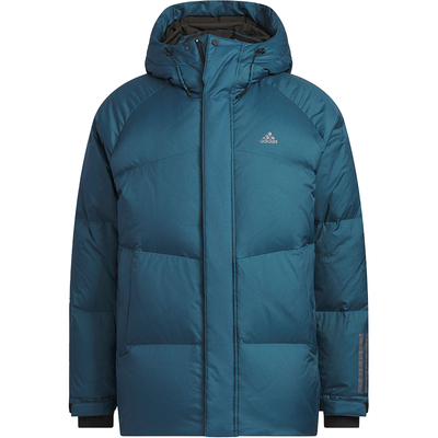 Adidas/阿迪达斯正品新款男子保暖宽松连帽休闲羽绒服IL8929