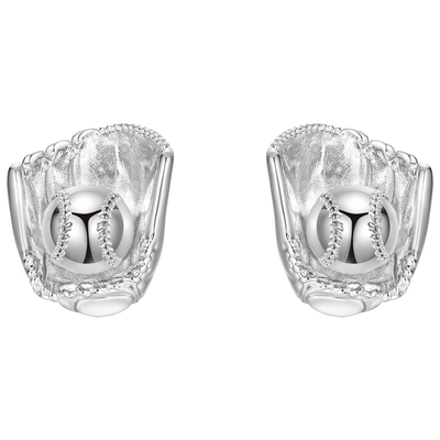 KITSH棒球耳钉情侣小众高级耳饰