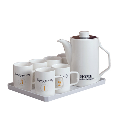 水杯套装陶瓷耐高温冷水壶