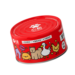 心粮猫罐头主食罐狗狗零食汤罐85g鸡肉兔肉鸭丝犬猫通用罐头
