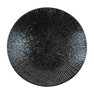 onlycook日式陶瓷牛排盘子刀叉餐盘家用黑色高级感西餐餐具意面盘