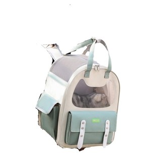 猫包便携外出宠物背包双肩社会化训练防应激四季通用猫咪书包手提