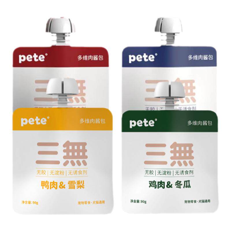 pete纯肉湿粮包低磷补水无胶无诱
