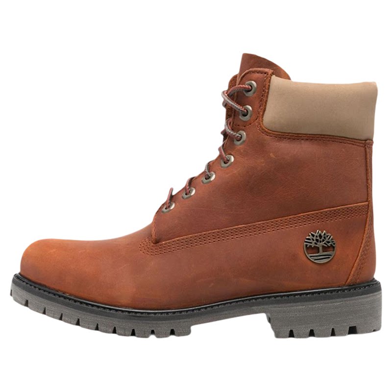 Timberland添柏岚户外男防水防滑P棉保暖真皮高帮系带马丁靴A2P6W