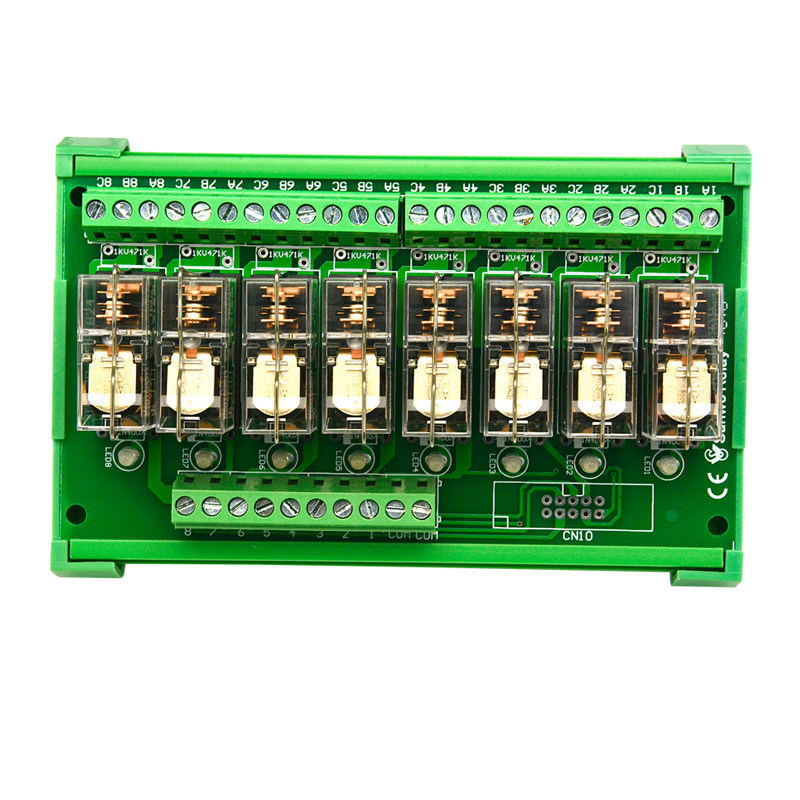 G2R-1-E继电器模组模块控制信号控制板plc输出放大板中间8路24V