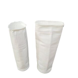 定制脉冲除尘器布袋聚酯涤纶针刺毡超细纤维三防静电水油覆膜滤袋