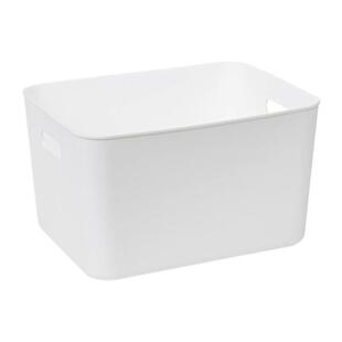 桌面收纳盒塑料带盖防尘家用储物盒子收纳筐化妆品杂物零食整理篮