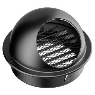 不锈钢风帽外墙新风出风口卫生间浴霸止逆阀排气口罩出风罩通风罩