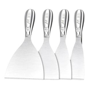 美科加厚不锈钢一体油灰刀刮刀精品清洁铲刀腻子刀装修泥抹子油烟